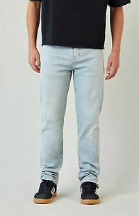 Pacsun Cade Straight Jeans Stretch Light Blue