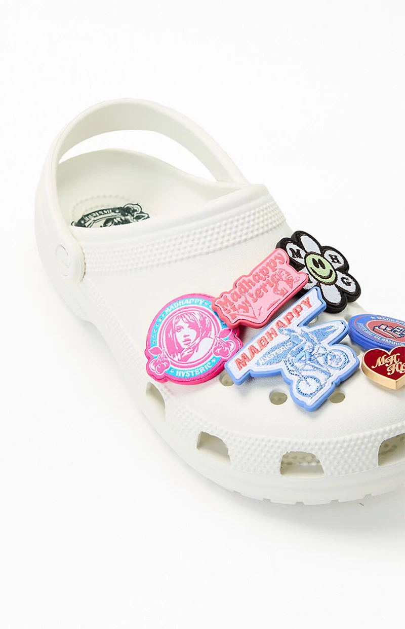 Crocs x Madhappy White Classic Clogs