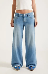 Pacsun Casey Low Rise Baggy Jeans Lighter Blue
