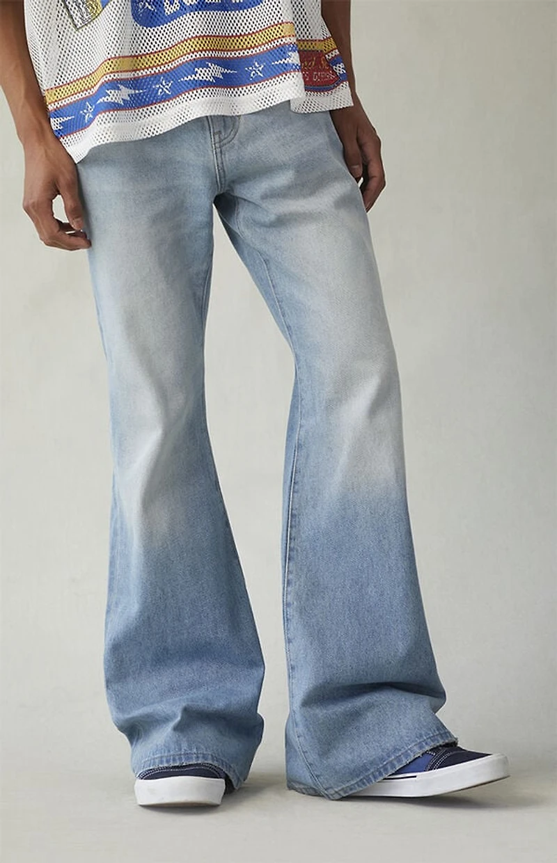 Pacsun Jordan Baggy Bootcut Jeans Medium Indigo