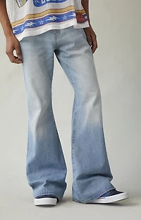 Pacsun Jordan Baggy Bootcut Jeans Medium Indigo