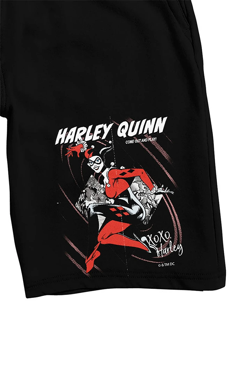 Harley Quinn XOXO Sweat Shorts