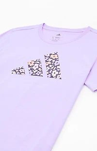 adidas Kids Floral Logo T-Shirt