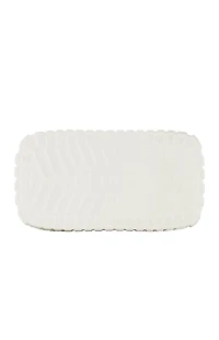 Crocs White Medium Classic Tote Bag