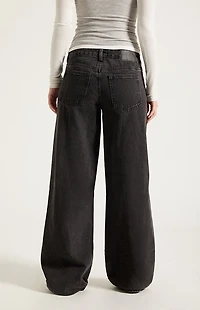 Pacsun Casey Low Rise Baggy Jeans Washed Black