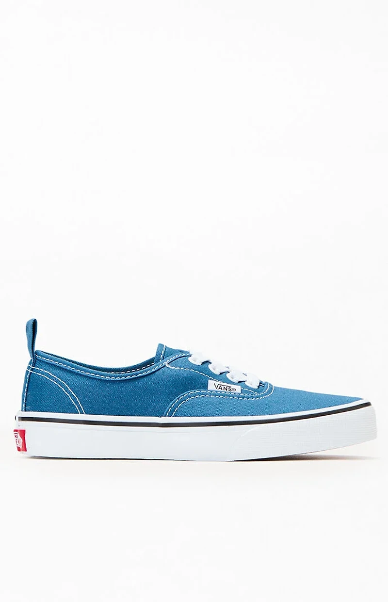 Vans Kids Navy Authentic Elastic Lace Shoes