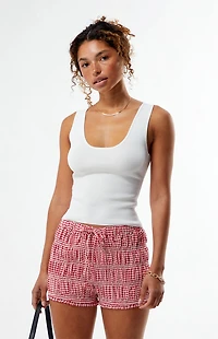 WEWOREWHAT Deep V Tank Top