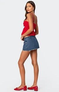 Edikted Millie Scrunch Tank Top