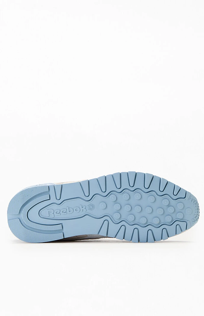 Reebok Women's Blue Classic Suede Sneakers