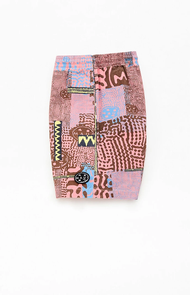 Maui & Sons Madras Rad Shorts