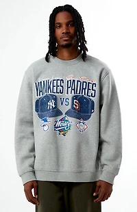 New Era NY Yankees Vs San Diego Padres Crew Neck Sweatshirt