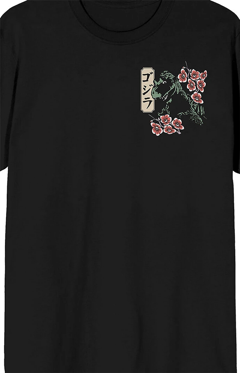 Godzilla Cherry Blossoms T-Shirt
