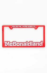 McDonaldland Follow Me License Plate Frame
