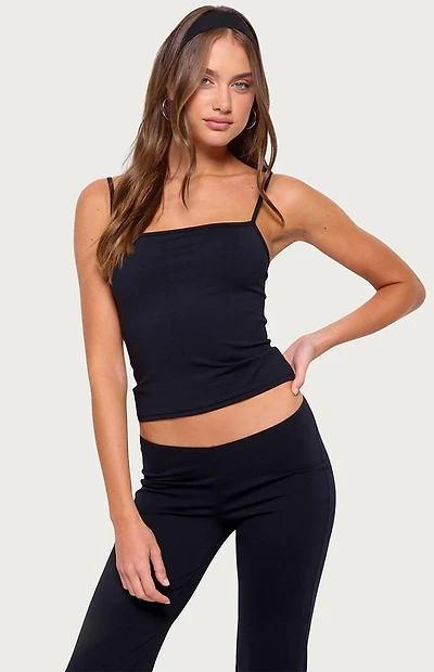 Edikted Anika Straight Neck Tank Top