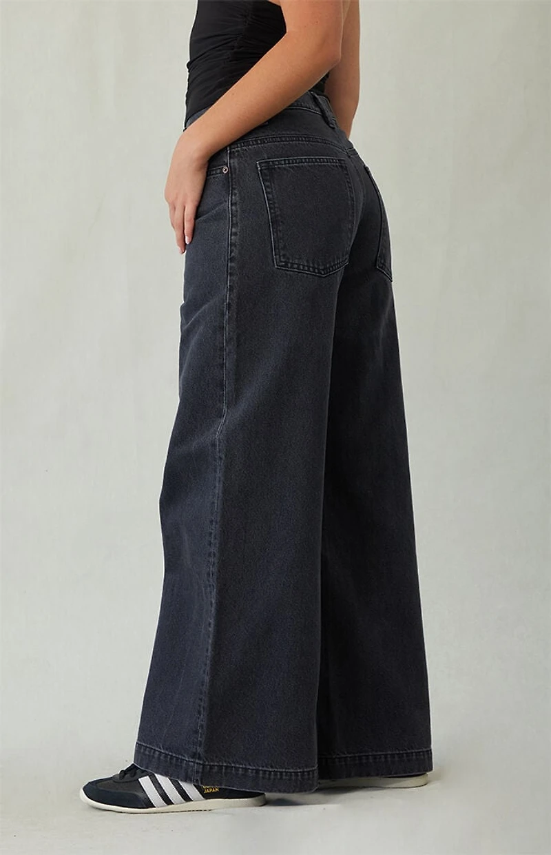 Pacsun Sloane Low Rise Ultra Baggy Jeans Faded Black