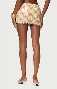 Edikted Sonia Sequin Mini Skort