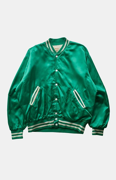 PS VINTAGE '80s Green Varsity Jacket