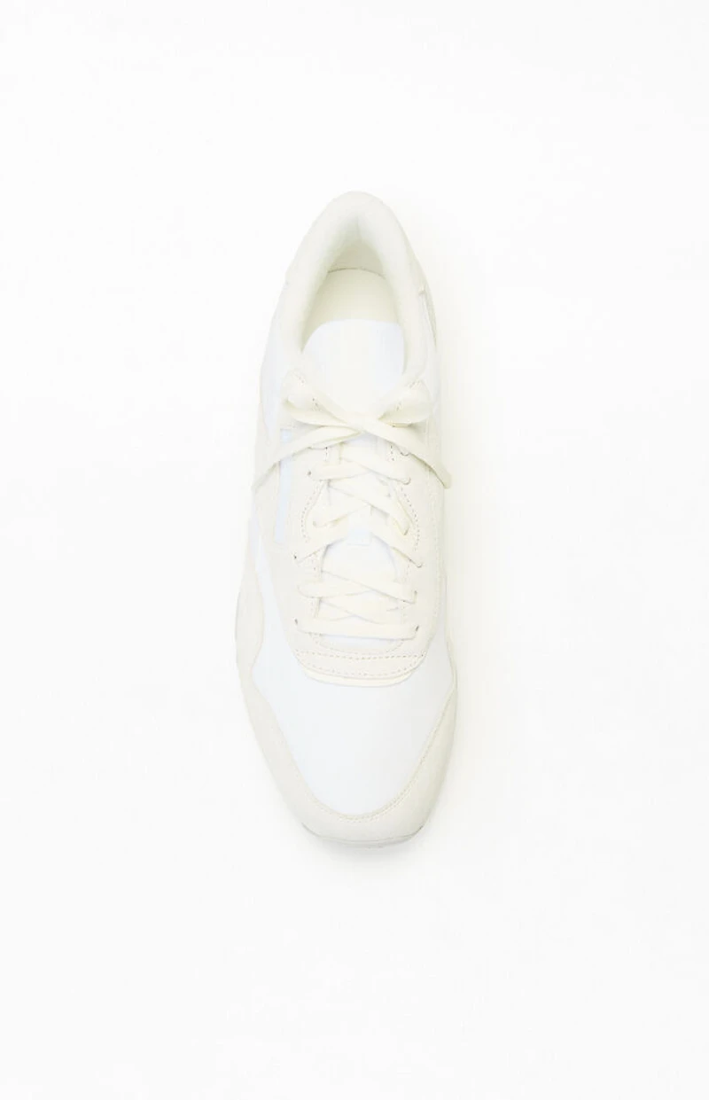 Reebok Light Gray Classic Nylon Vintage Suede Shoes