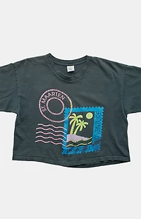 PS VINTAGE '90s St. Maarten Cropped T-Shirt