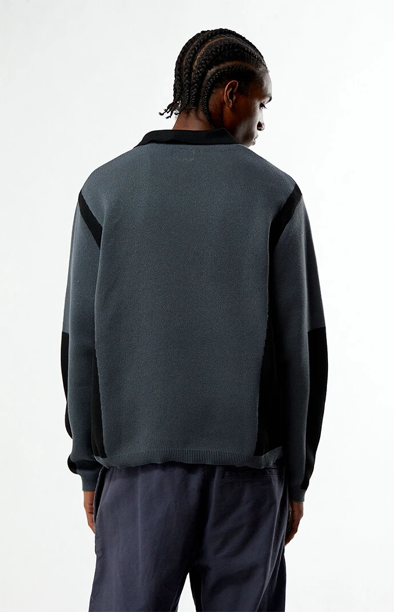 Pacsun Moto Jacquard Polo Sweater