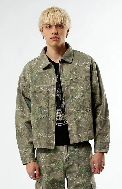 Pacsun Camo Billie Gas Jacket
