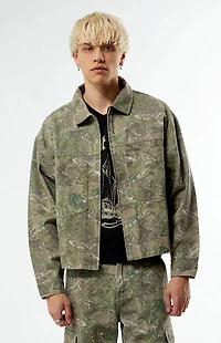 Pacsun Camo Billie Gas Jacket