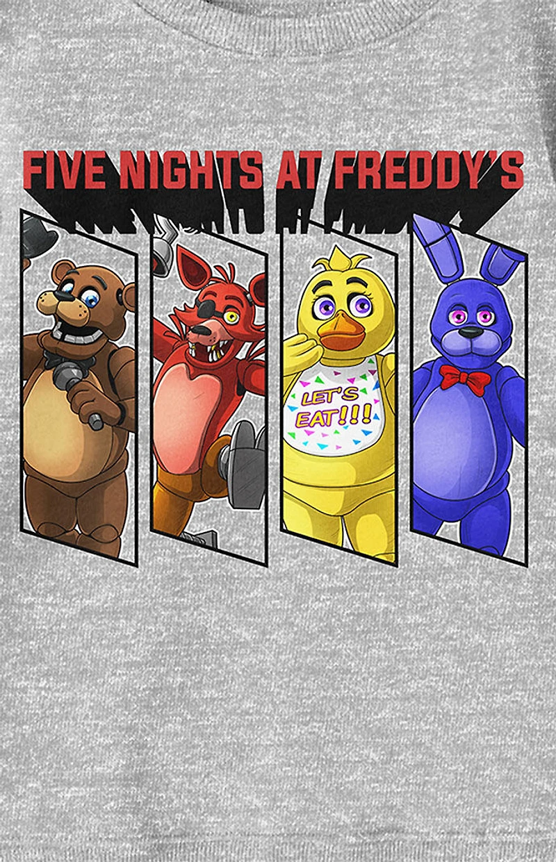 Kids Five Nights At Freddy's Crew Neck Sweatshirt