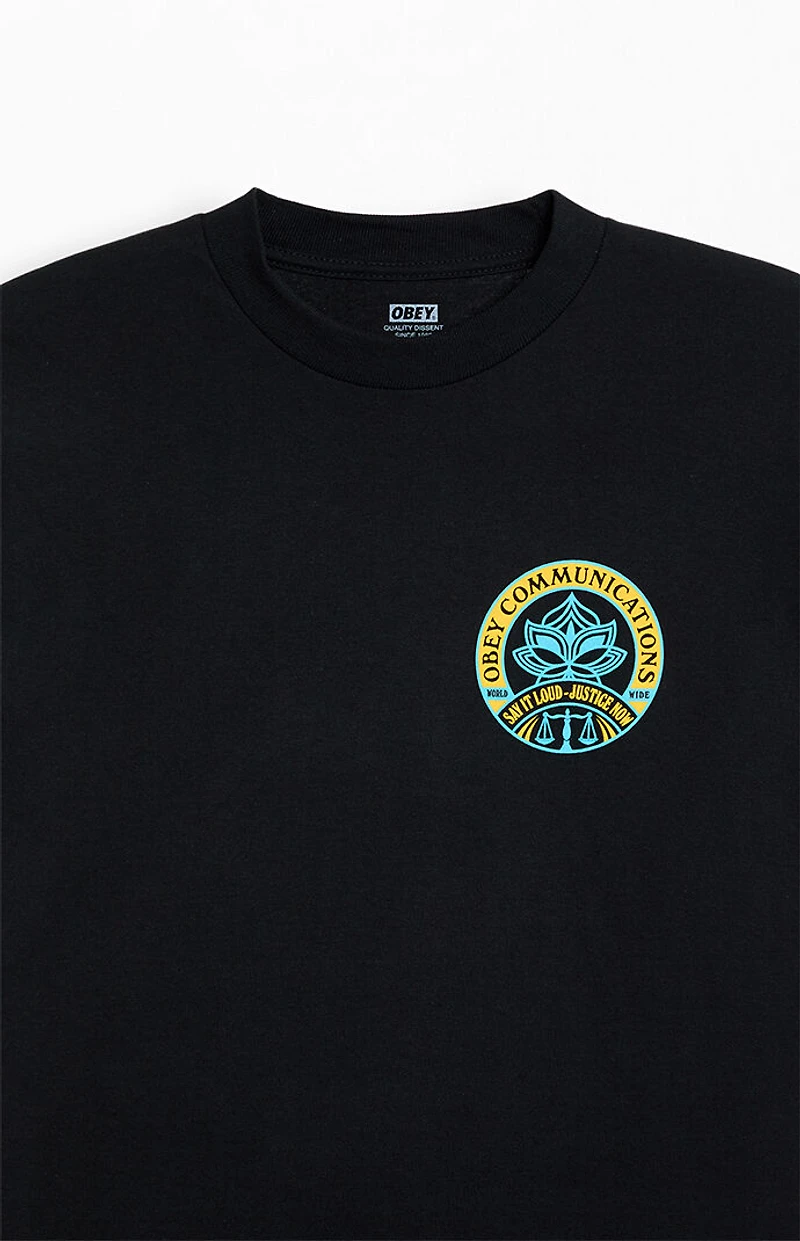 Obey Say It Loud Lotus T-Shirt
