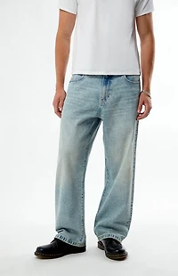 FIELD OF STUDY by Pacsun Light Wash Baggy Jeans