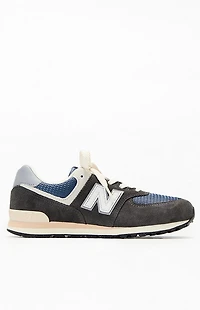 New Balance Kids Black 574 Shoes