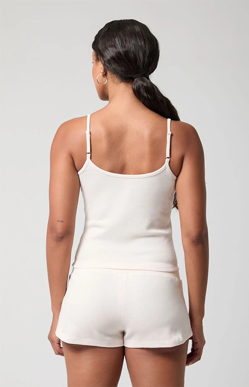 PAC 1980 Active  Aspen Waffle Cami Top