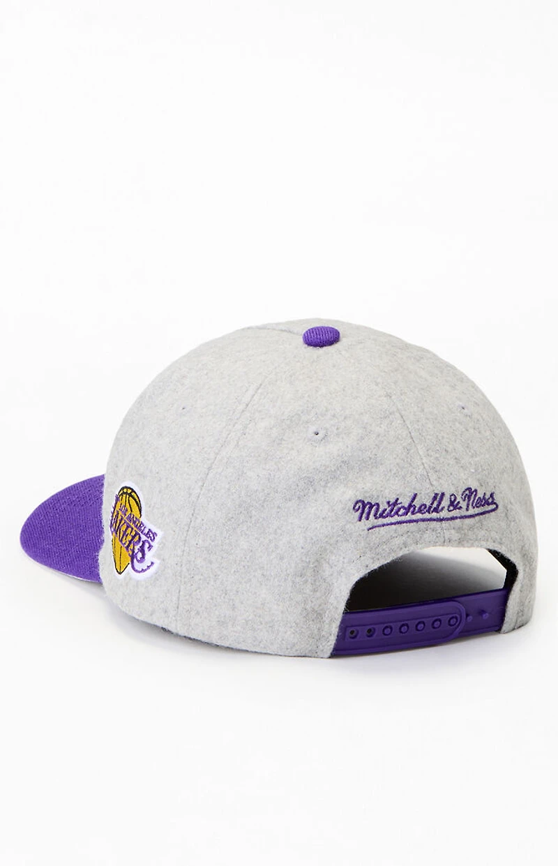 Mitchell & Ness NBA LA Lakers Tail Sweep Pro Snapback Hat