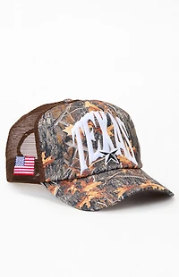 Formula 1 x Pacsun United States Grand Prix 2025 Austin Texas Camo Trucker Hat
