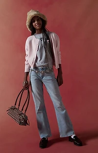 Pacsun Kids Flare Jeans Light Blue