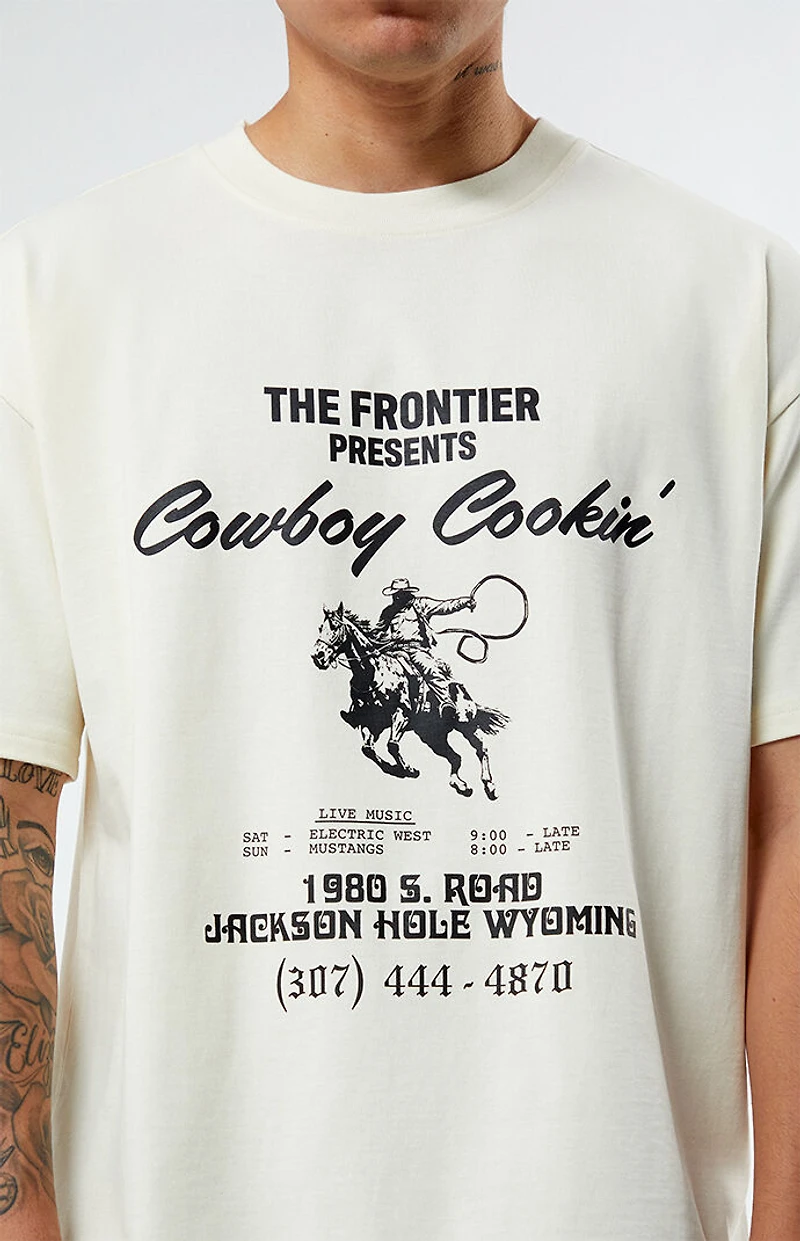 Pacsun Cowboy Cookin' Oversized T-Shirt