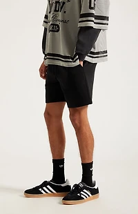 Pacsun Fleece Black Sweat Shorts