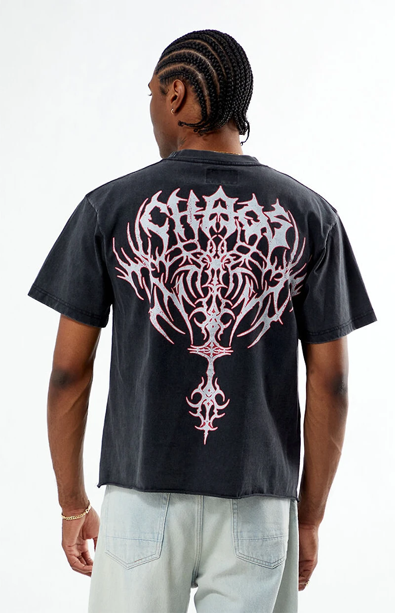 Pacsun Chaos Cropped T-Shirt