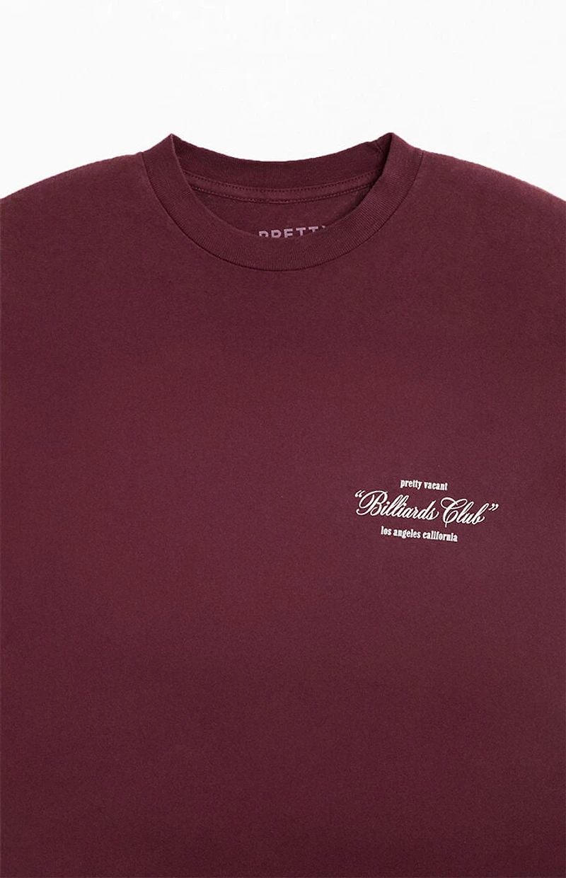 Pretty Vacant Rack 'Em Billiards Club T-Shirt