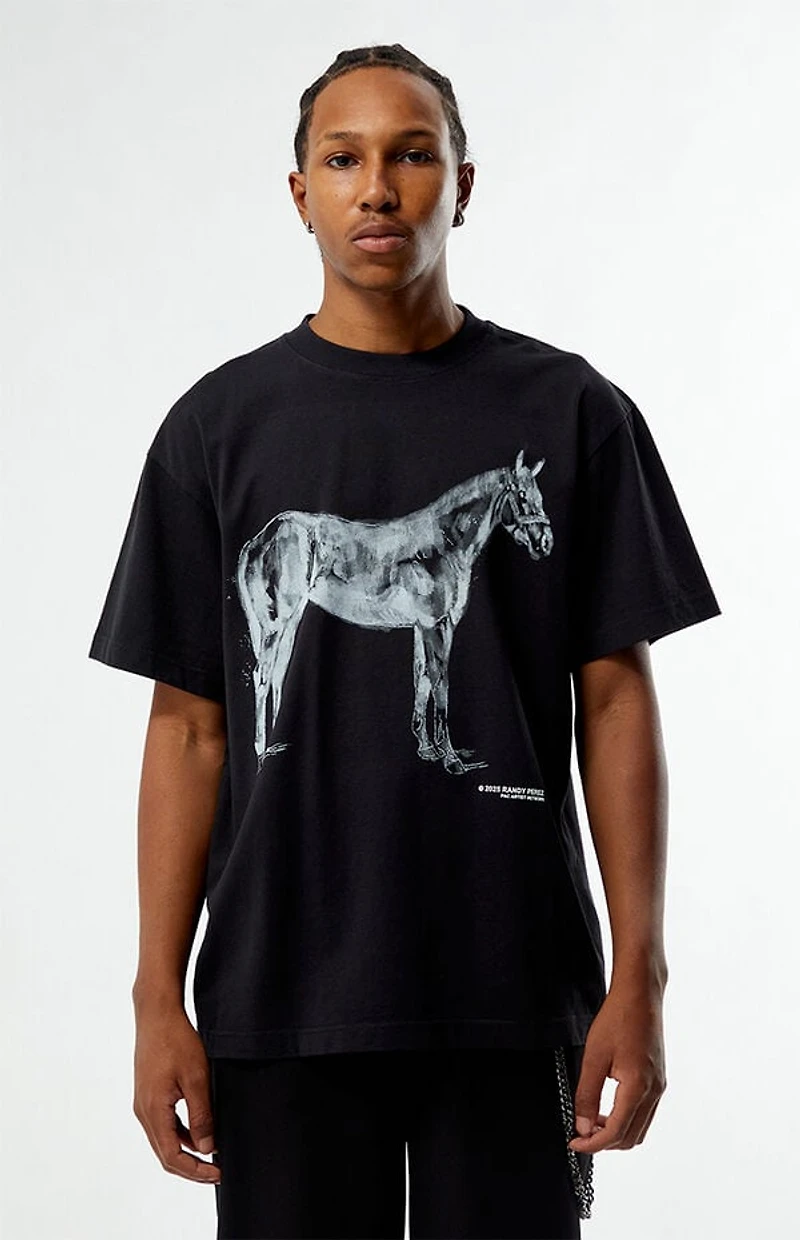 Pacsun Pac Artist Network x Randy Perez Horse T-Shirt