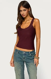 Edikted Akina Bandage Tank Top
