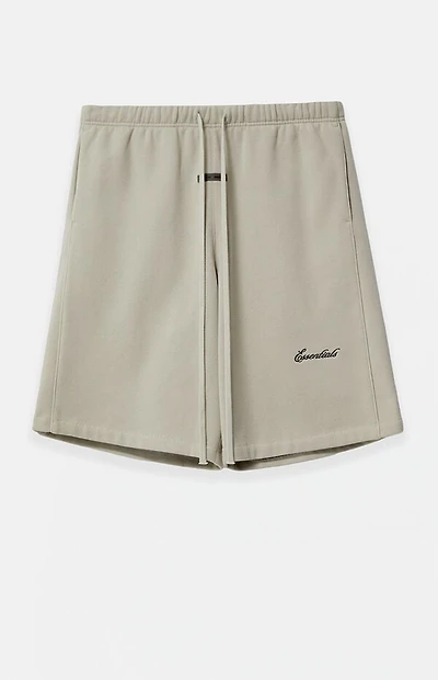 Fear of God ESSENTIALS Abbey Stone Basketball Fleece Sweat Shorts