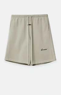 Fear of God ESSENTIALS Abbey Stone Basketball Fleece Sweat Shorts