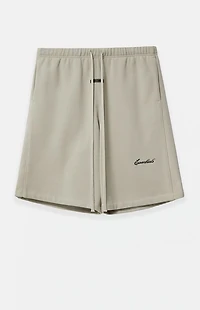 Fear of God ESSENTIALS Abbey Stone Basketball Fleece Sweat Shorts