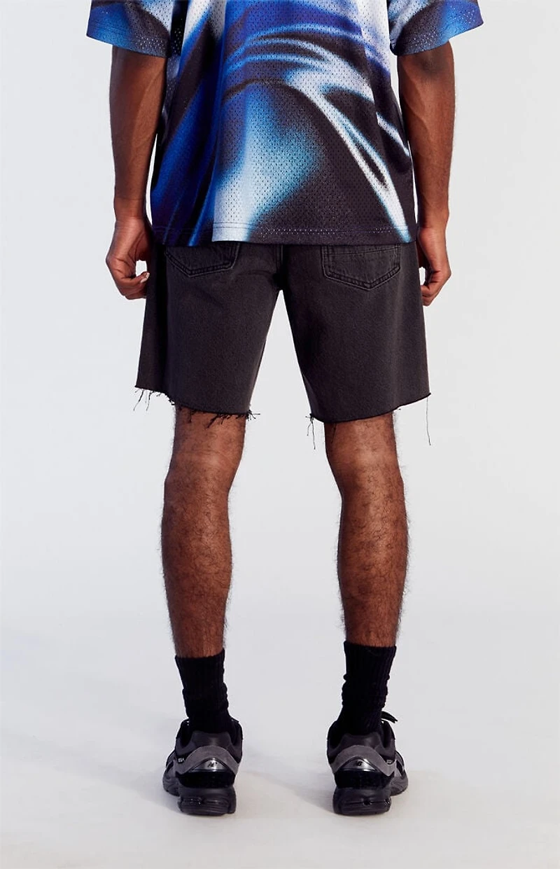 Pacsun Black Cutoff Denim Shorts