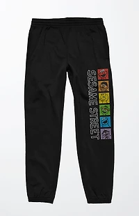 Sesame Street Rainbow Character Sweatpants