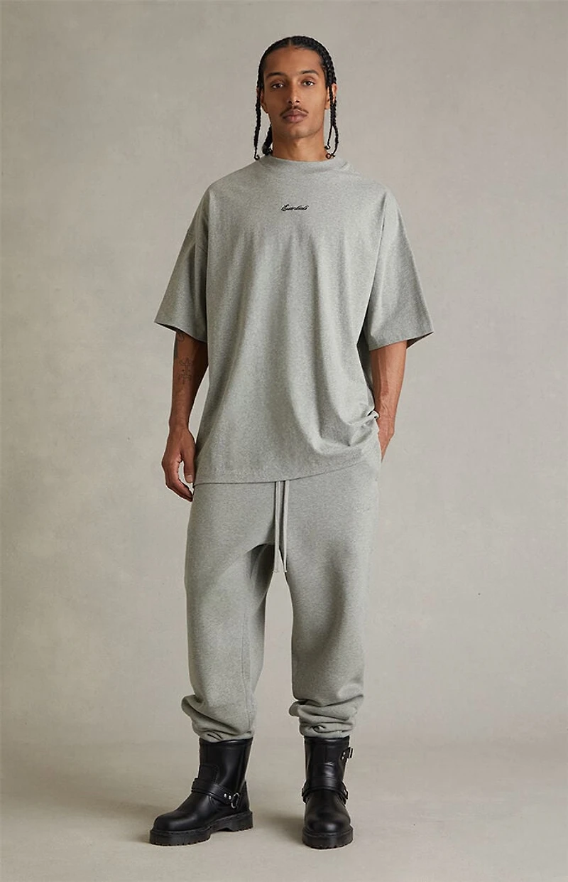 Fear of God ESSENTIALS Concrete Heather Signature Classic Sweatpants