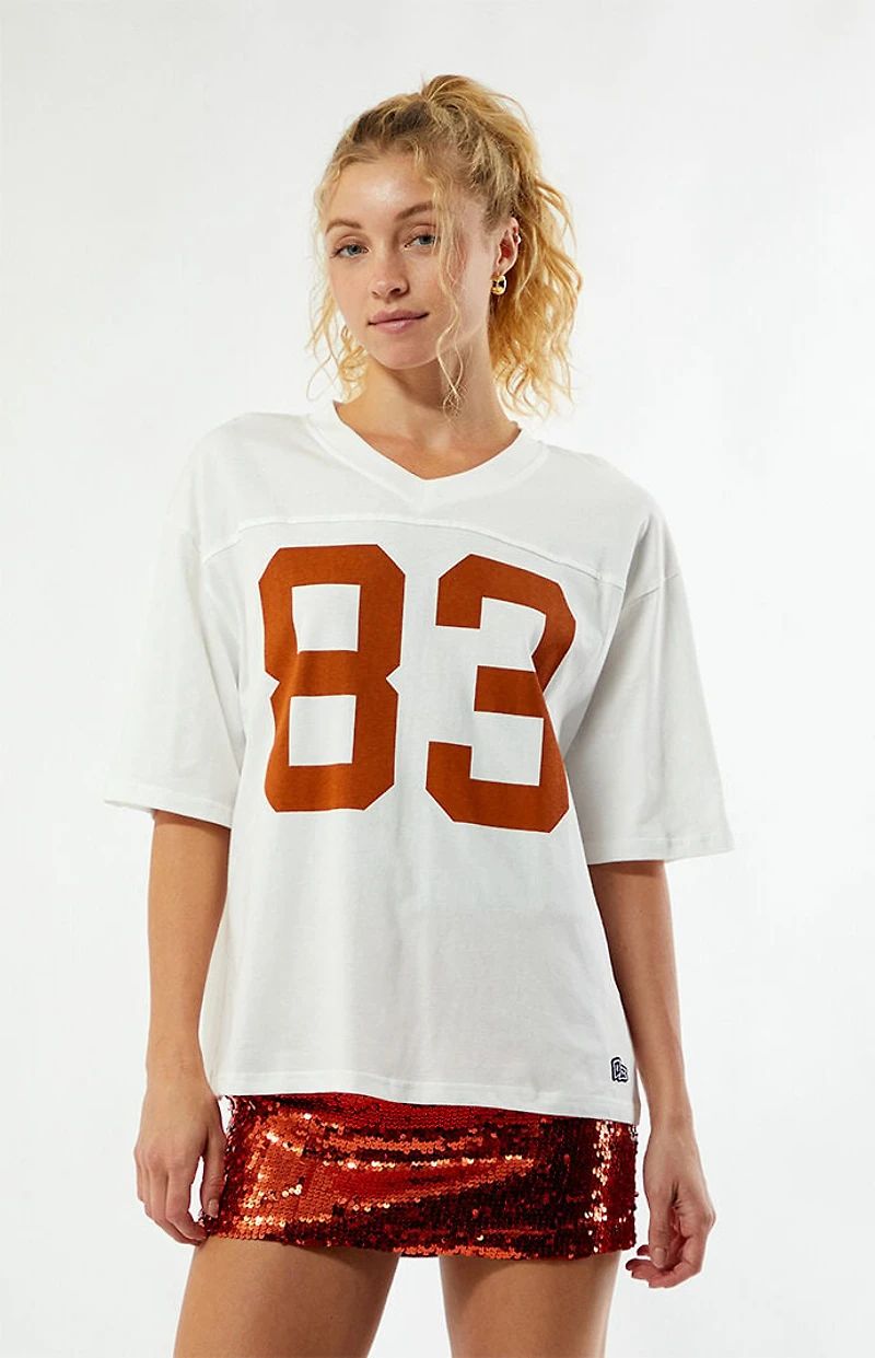 HYPE & VICE Texas Longhorns Football Oversized T-Shirt