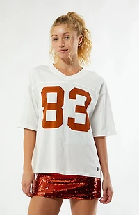 HYPE & VICE Texas Longhorns Football Oversized T-Shirt