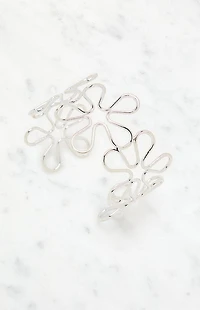 LA Hearts Flower Ear Cuff