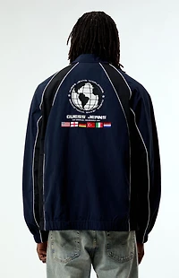 Guess Jeans Crinkly Nylon Track Jacket